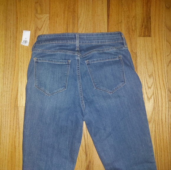 NWT sz 4 Long Old Navy Jeans High Rise Super Skinny - Picture 3 of 4